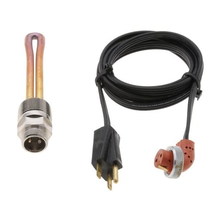 Zerostart Engine Heater - 1500W 240V, 1in. Npt Caterpillar, Detroit Diesel, International 8600260